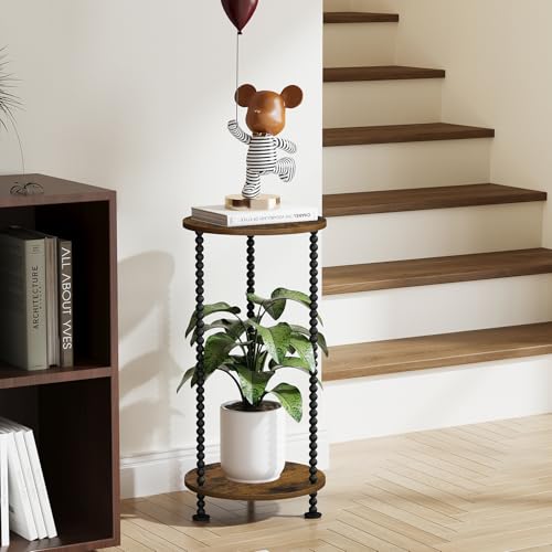 Support de pot de fleurs pour balcon et tables de plantes d'intérieur à double niveau - 3