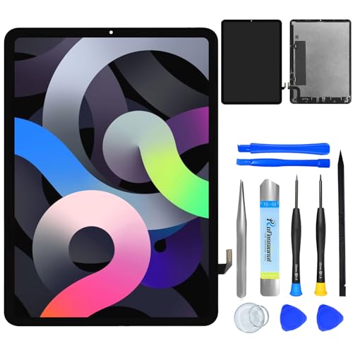 Contenuto della confezione: 1 schermo LCD touch di ricambio per Apple iPad Air 4 da 10,9 pollici; 1 set di strumenti professionali.