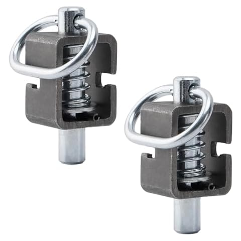 SPARKWHIZ Spring Latch Lock, Weld-On Spring Latch Assembly, Trailer Gate Latch, Pack of 2 (Universal) Cover