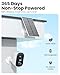 MISECU 2K Solar Camera Outdoor Wireless, WiFi Cameras for Home Security with Solar Panel, Spotlight Color Night Vision, AI Motion Detection, Siren Alarm, 2-Way Talk, IP66, Cloud/SD Storage 2 Pack