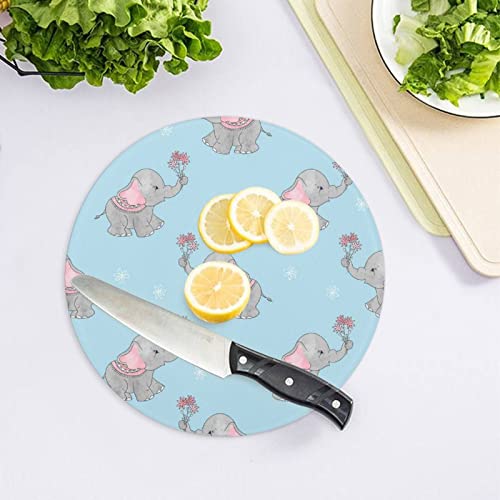 Planches à découper de cuisine éléphant 20 cm compacte et robuste - 5