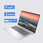 HP 17 Laptop, 17.3" FHD Display, 32GB RAM, 1TB SSD, AMD Ryzen 5 Processor(Beats i7-1165G7, Up to 4.3GHz), Webcam, Numeric Keypad, Long Battery Life, Windows 11 Home, Alpacatec Accessories, Silver - Image 5