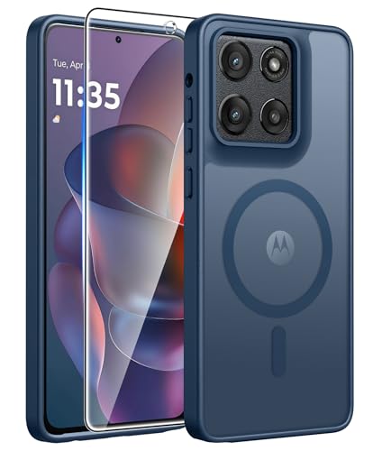 Image of FNTCASE for Moto G Stylus 5G 2026 Case: Motorola G Stylus 2025 Case [Compatible with Magsafe] Translucent Matte Cases with [Screen Protector] Military Grade Shockproof Protective Phone Cover