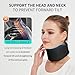 Soft Neck Brace Universal Cervical Collar, Neck Brace for Sleeping Foam Wraps Keep Vertebrae Stable for Relief of Cervical Spine Pressure B-L (Neck Circumference 14