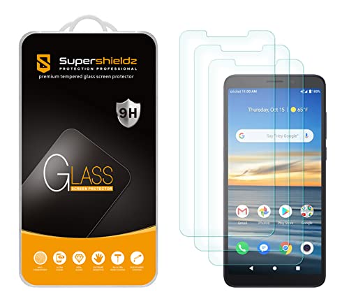 Protection écran Alcatel Lumos Axel verre trempé Supershieldz lot de 3