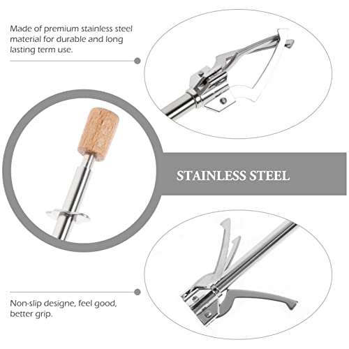 Miniatura 5 de Alipis Pinza De Hielo De Acero Inoxidable Multifuncional Con Diseño Triangular Para Cubitos De Hielo Y Alimentos Pinzas De Cocina Antideslizantes Para Bar Buffet Y Uso Diario