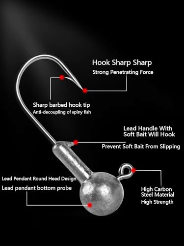 Conjunto de iscas de pesca - Kit abrangente de iscas de pesca para truta robalo salmão - Inclui cama