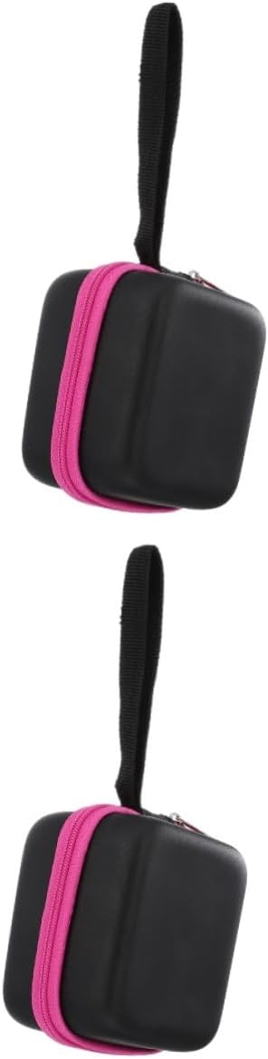 Housoutil 2pcs Carrying Case Storage Organizer for Roller Bottles Shockproof Bag for Travel Design Compact and Lightweight for Aromatherapy and Beauty Products