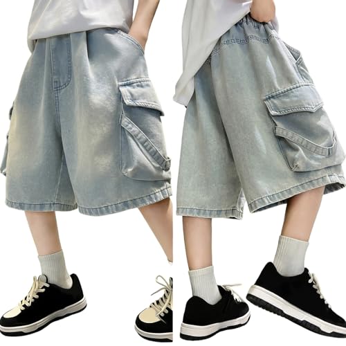 Pantalones cortos vaqueros de verano para jugar al aire libre y paseos informales