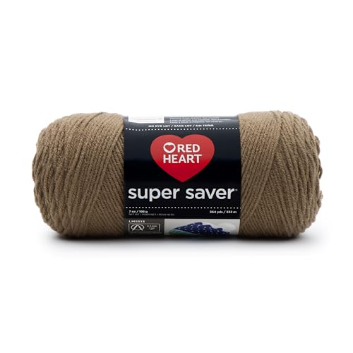 RED HEART Super Saver Yarn Cafe Latte