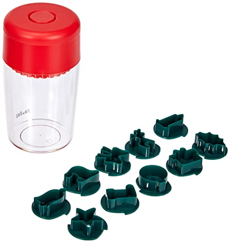 IBILI 742500 SET CORTAPASTAS LINZER NAVIDAD, Metallic, 30 x 30 x 30 cm