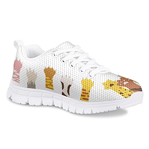 Suobstales Kids Sneakers Running Tennis Shoes Lightweight Breathable Sport Athletic for Boys Girls Size 28-342