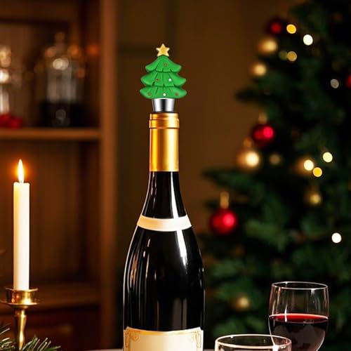 Tapón de vacío sellado para evitar que el vino pierda gas o sabor en las fiestas de Navidad 7
