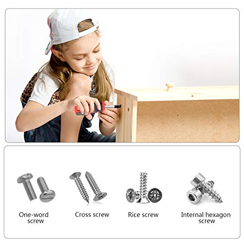 Xool 42Pcs Magnetic Screwdriver Set With Tray, Torx Phillips Flat Hex Pozi Non-Slip Magnetic Tips Screwdriver Set #TOP4