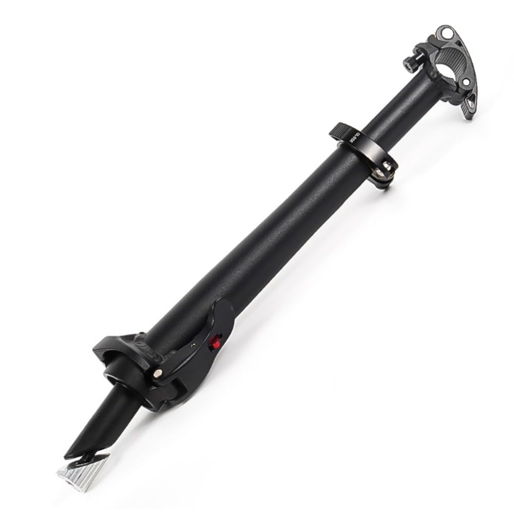 Regolabile Pieghevole per Manubrio Della Bicicletta Riser 28.6mm Bici Elettriche, Lega di Alluminio Attacco Anteriore con Regolazione Altezza, 270mm, Nero