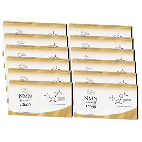 NMN �ܗL�ʕۏ�(1����200mg�ȏ�ۏ؁j���x99���ȏ�y�I�C���X�g NMN�v���`�i�� 12000�z60�J�v�Z������×12���Z�b�g