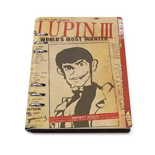 ルパン三世 69ノート システム手帳 実用 便利 A5 プレゼント 新学期 進学 ギフト 贈り物 誕生日 筆記本 日記帳 文房用具 卒業記念品
