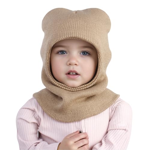 Generisch Kinder Wintermütze Warme Schal Schlupfmütze...