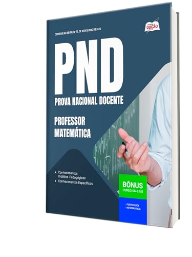 Apostila Pnd (cnu Professores) - Professor - Matemática