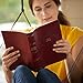 The KJV Open Bible: Complete Reference System, Burgundy Leathersoft, Red Letter, Comfort Print: King James Version