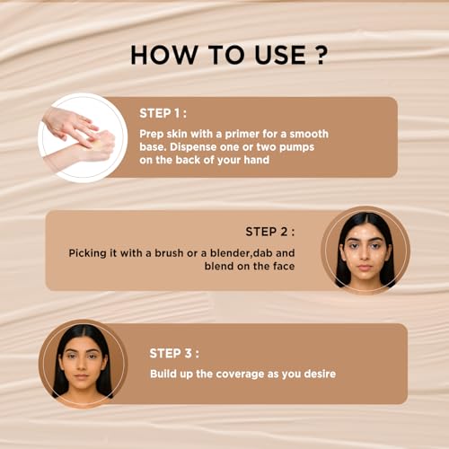 Image of Glam21 Silk Foundation-Lightweight Hydrating Oil-free Formula for Long-lasting Makeup | Balance Skin pH Level | SPF35 UV Protection | Suitable for All Skin Type| 50gm, Gold Honey