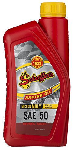 Aceite para motor Schaeffer Micron Moly SAE 50 1 Qt miniatura 1