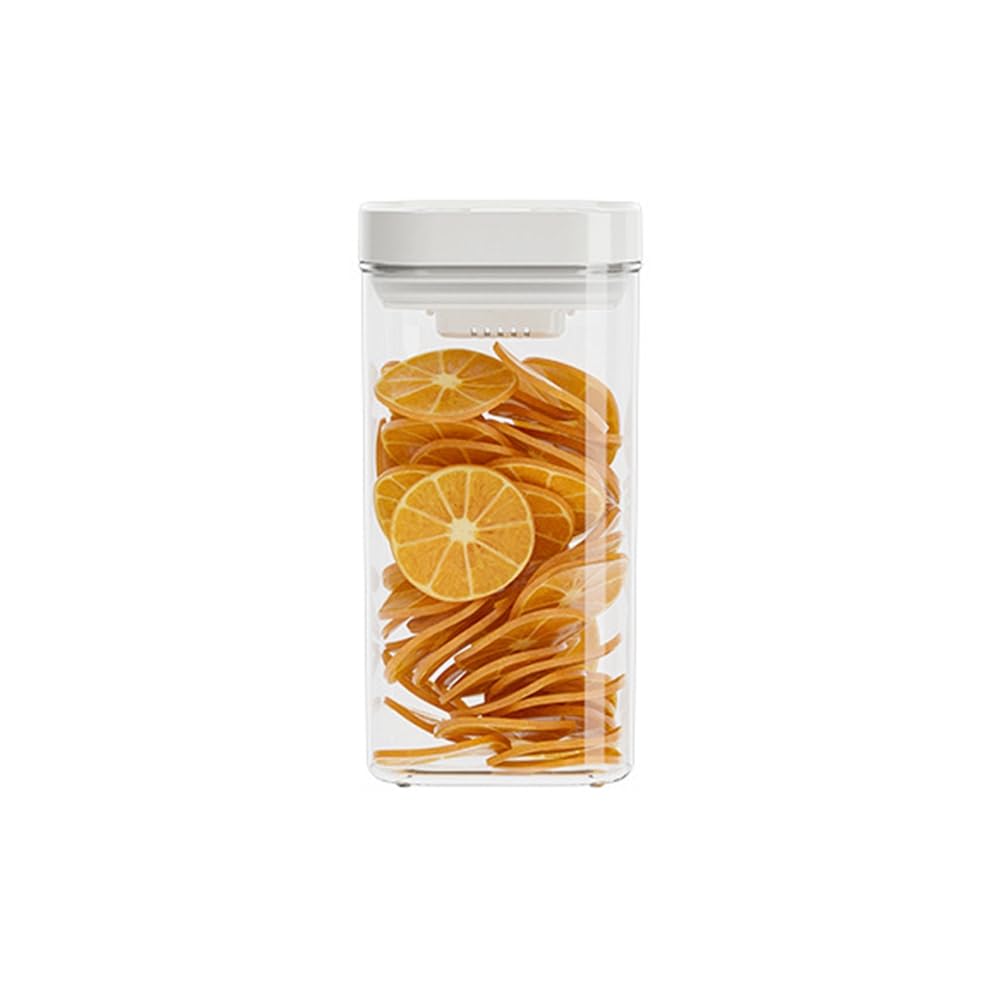 UDSKNV[KSL Airtight Jars for Coffee Beans- Vacuum-Sealed Storage Containers for Grains and Tea 1700ml