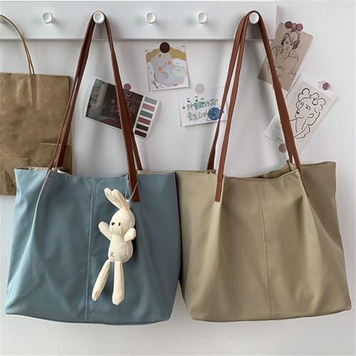 Sac à bandoulière anti-désordre noir en nylon avec compartiments amples - 7