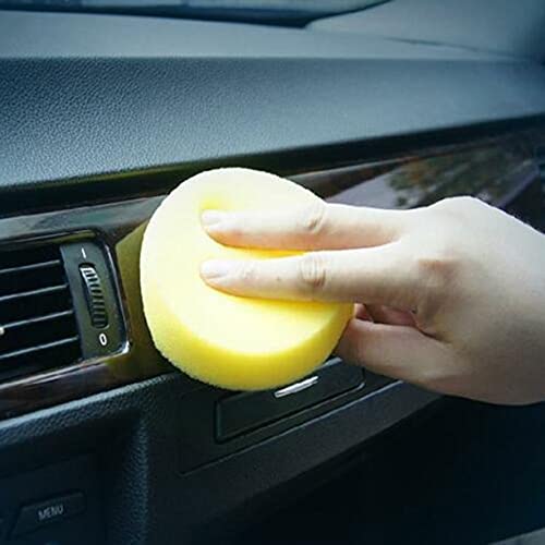 Kangaroo® Super Soft Applicator Foam Sponge for Car and Bike Round Shaped Sponge Multipurpose Cleaning for Kitchen, Bathroom, Walls, Windows and Other Surfaces (Pack of 12) - Image 4 thumbnail