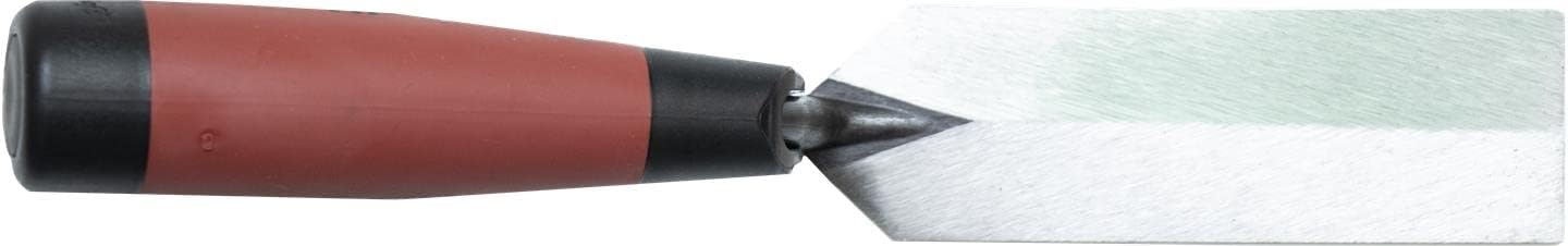 MARSHALLTOWN Margin Trowel, 8 x 2 Inch, Spread Mortar and Tile Adhesive, Durable High Carbon Steel, DuraSoft Handle, Tile Trowel, Made in The USA, 58D