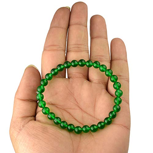 Image of Reiki Crystal Products Natural Crystal Stone Bracelet 6 mm Round Beads for Men & Women | Gemstone Jewellery Bracelet | Reiki Charged | Multiple Stone Variants Available