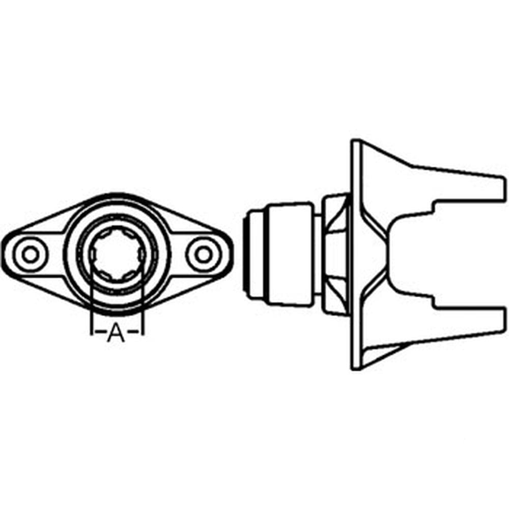 Stevens Lake Parts A-104-4406-AI Ball Shear Clutch, 44 Series, 1 3/8