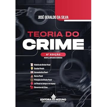 Capa do livro Teoria do Crime 8ª edição