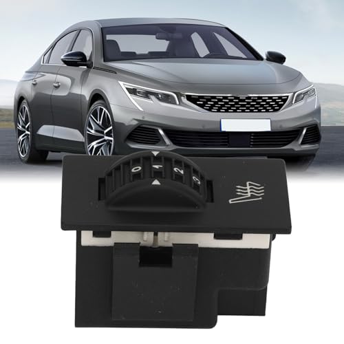 Interruptor de aquecimento do assento Xeamotor, substituição para 508 3008, botão de ajuste de tempe