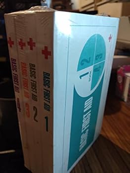 Paperback American National Red Cross Basic First Aid Book One Through Four Book