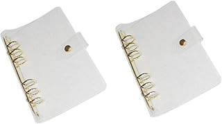 NOLITOY 2 Peças De Bloco De Notas Transparente Para Fichário De Caderno Para Trabalho Adesivo De Plástico Capa De Fichário De Orçamento Capa De Caderno De Pvc Transparente Capa De