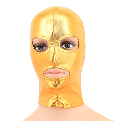 Image of Metallic Cycling Face Neck Mask Hat Ultra Balaclava Hood