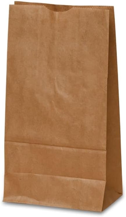 Hardware Paper Bags 4 1/4" X 8 3/16" #2 | Quantity: 500 Gusset - 2 3/8"