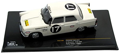 IXO Models 1/43 Peugeot 404 Rally Safari 1968 Item...