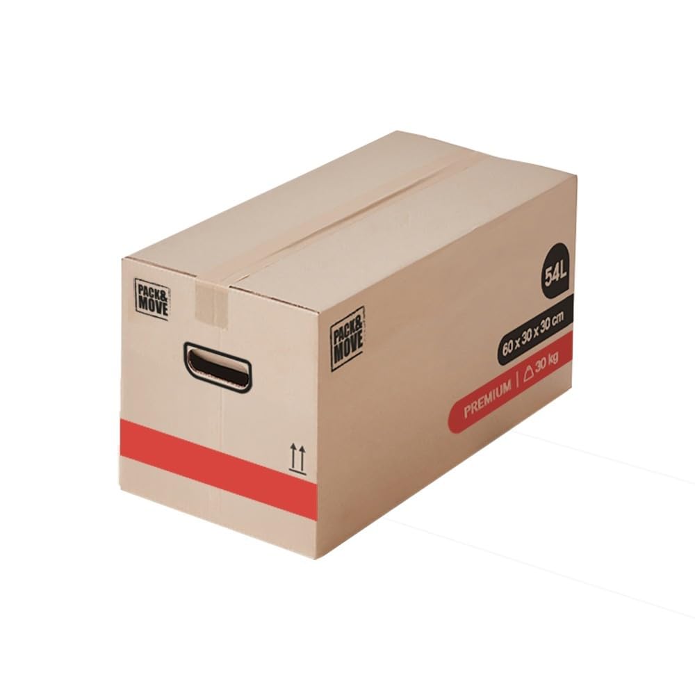 Pack and Move - Kit déménagement Premium T4/T5 + marqueur noir et 3 adhésifs offerts