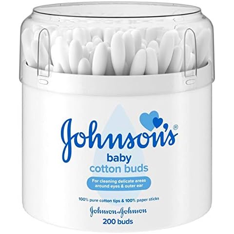 Johnson's Baby Cotton Buds 200 per Pack - Pack of 2 Cover