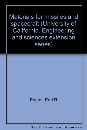 Materials for Missiles and Spacecraft (Universi... B0006AY3KC Book Cover
