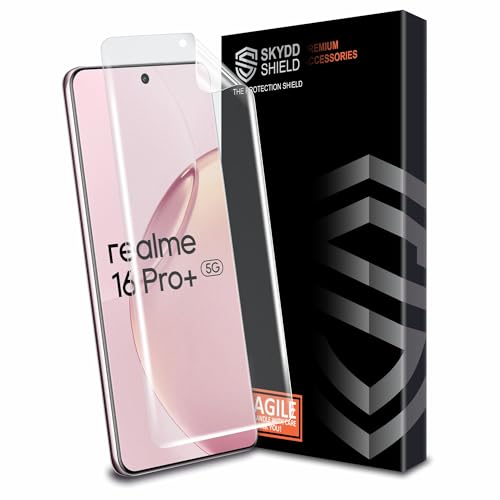 Image of Anti Glare Matte TPU hydrogel Edge to Edge Screen Protector Guard For Realme 16 Pro Plus, 15 Pro and 15 (6.8 Inch) With Installation Kit | Support Fingerprint | Edge to Edge Coverage