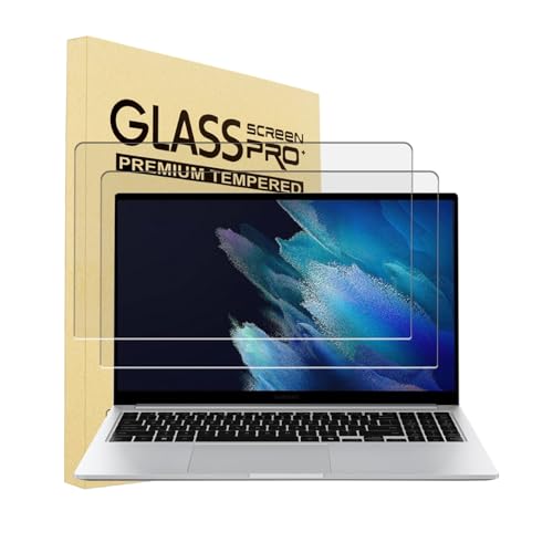 i-Tensodo 2 Pack Tempered Glass Screen Protector For 15.6 inch Samsung Galaxy Book4/ Book 4 Edge/Book 4 Pro/ Book3/ Book2 Pro 360 2-in-1 Laptop, 9H Hardness