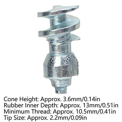 Clavos para nieve y tornillo antideslizante para neumáticos de camión coche y bicicleta 6