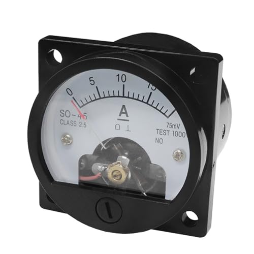 Voltmètre CC analogique SO45-V 15V pour éviter les pannes et surveiller vos circuits