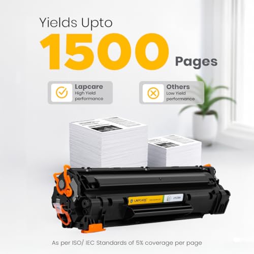 Lapcare 88A/CC388A Toner Cartridge for HP Printers 1 Count - Image 3