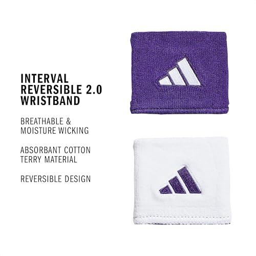 Image of adidas Interval Reversible Wristband