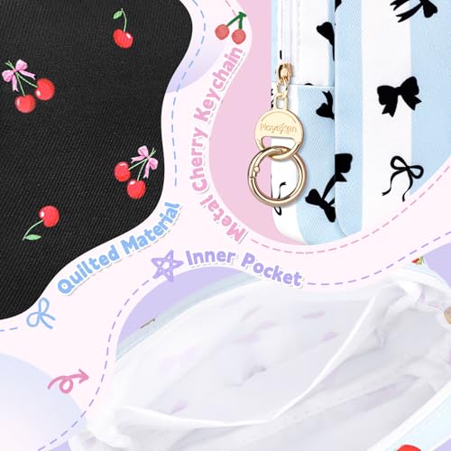 Image of Period Bag for Teen Girls, Canvas Sanitary Napkin Storage Bag with Zipper, Portable Menstrual Pad Bag Tampon Holder for Purse
