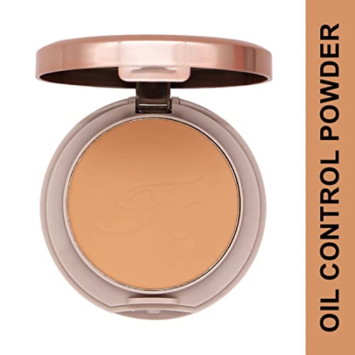 Image of FASHION COLOUR Oil Control 2 in 1 Powder | With Mirror and Powder Puff | Oil and Sweat Control | Long Lasting Compact Powder | Comes In 4 Variants | Shade 05